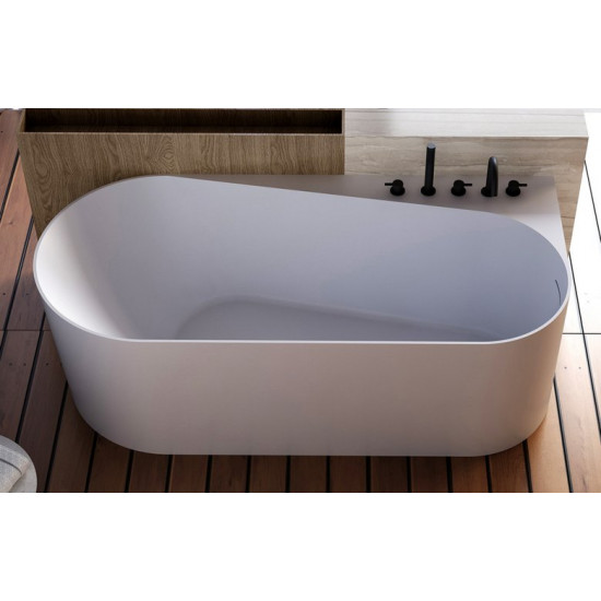 Акриловая ванна Abber AB9496-1.5 R 150x75 правая, белая