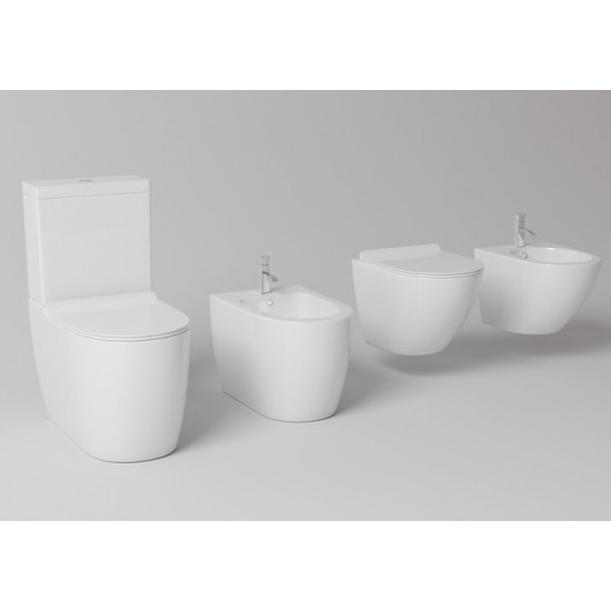 Биде напольное Timo Kulo ТК-402 37,5x58 Биде напольное Timo Kulo ТК-402 37,5x58