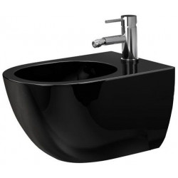 Биде подвесное Ceramalux 2197-18 37x49 черный глянец