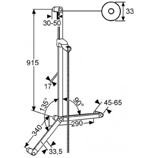 Душевая штанга Kludi Sirena Care 6150205-00