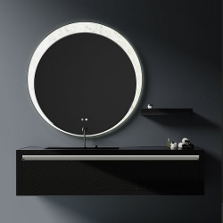 Комплект мебели Black&White Gravity V-2408 с подсветкой