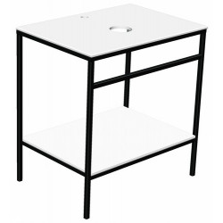 Консоль напольная Radostone Laura 70x49 черная