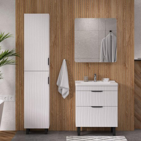 Пенал напольный Volna Lotty 40x32,5 белый