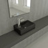 Умывальник Bocchi Milano 1418-004-0326 37x23 черный матовый