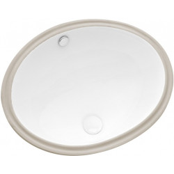 Умывальник встраиваемый UPTREND Coma TR4008 56x42,5 глянцевый белый