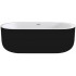 Ванна акриловая Black&White Black Swan SB109 Black 170x80 белый глянец/черный