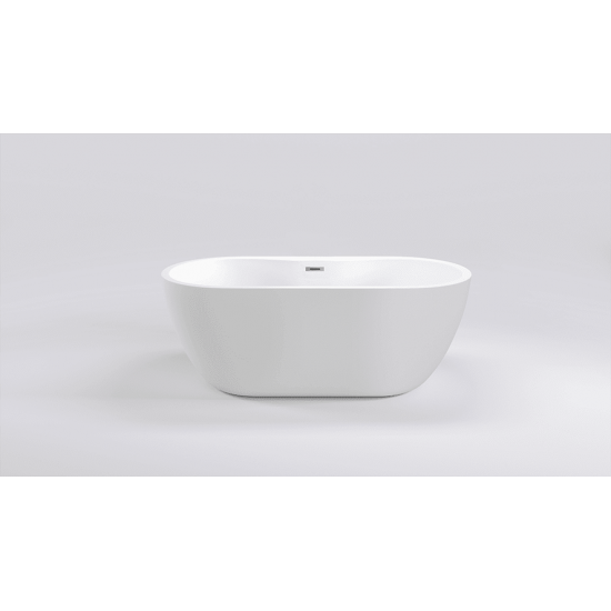 Ванна акриловая Black&White Swan SB111 180x75 белый глянец