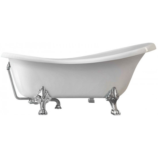 Ванна из искусственного камня Белюкс Ладья ВЛА 160x75 белый Ванна из искусственного камня Белюкс Ладья ВЛА 160x75 белый