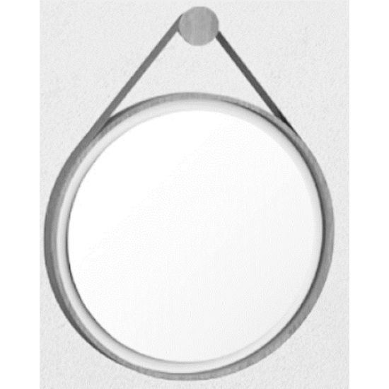 Зеркало Isvea Aqua Marino 21SQ4001055I S 55x55, лакированный белый