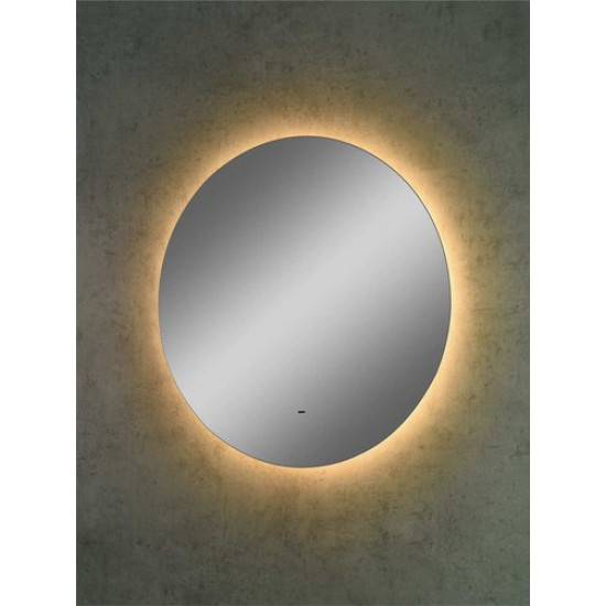 Зеркало Континент Ajour LED D550 ореольная теплая/холодная подсветка и Б/К сенсор