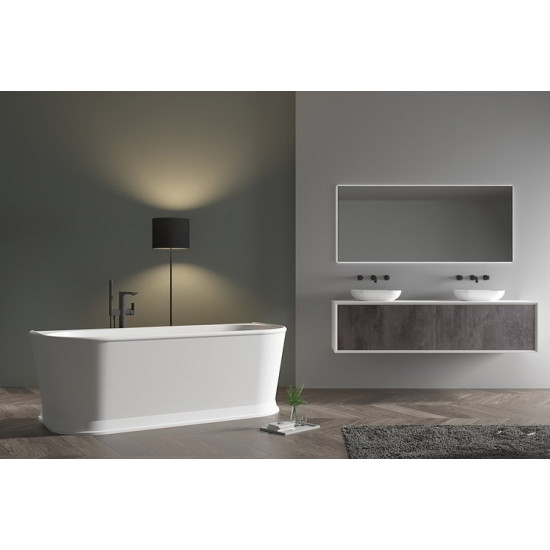 Акриловая ванна Abber AB9276 170x80 белая