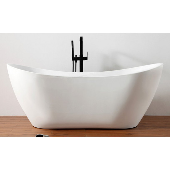 Акриловая ванна Abber AB9322 180x80 белая