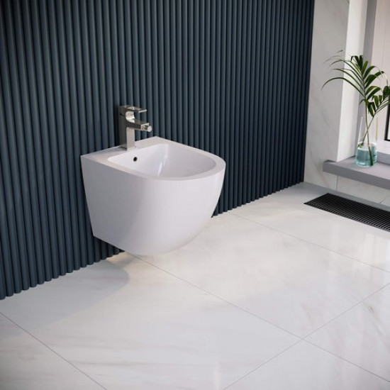 Биде подвесное RGW SW-80 36x49 белый