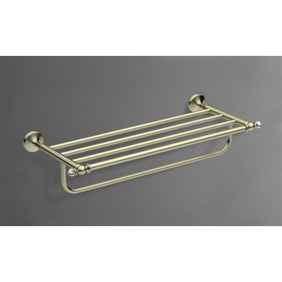 Держатель для полотенец Art&Max Antic crystal AM-2622SJ-Br бронза Держатель для полотенец Art&Max Antic crystal AM-2622SJ-Br бронза