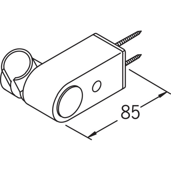 Держатель для ручного душа Oras 253100 хром Держатель для ручного душа Oras 253100 хром