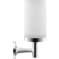 Держатель со стаканом Duravit Stark T 99311000 хром/белый