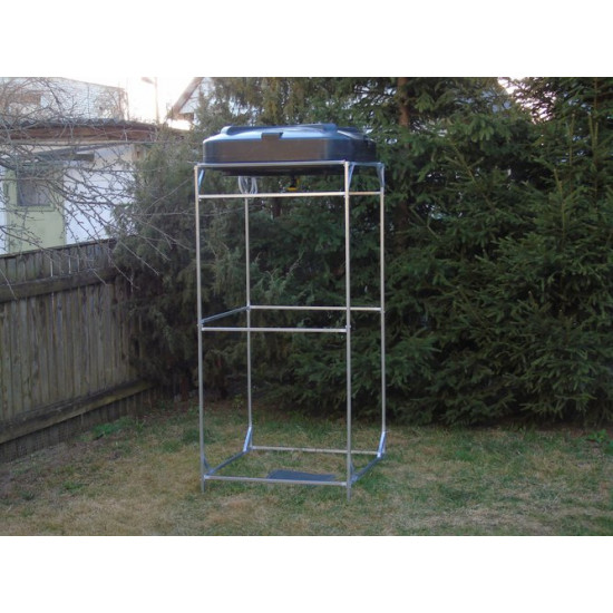 Душ Родник с баком Rostok 250л, с подогревом, с поликарбонатом Душ Родник с баком Rostok 250л, с подогревом, с поликарбонатом