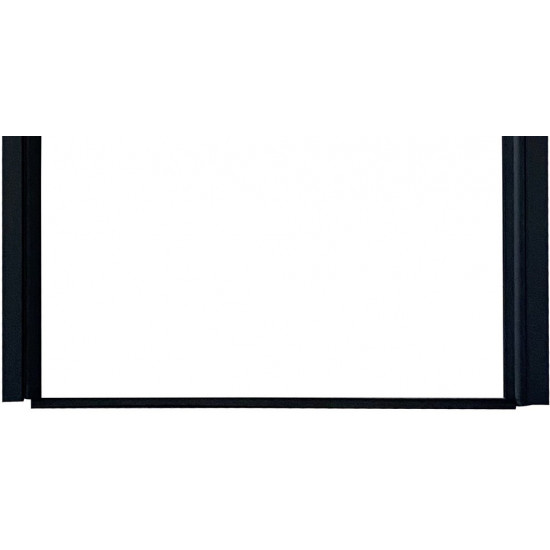 Душевая дверь Parly DE80B 80x185 стекла прозрачные / профиль черный