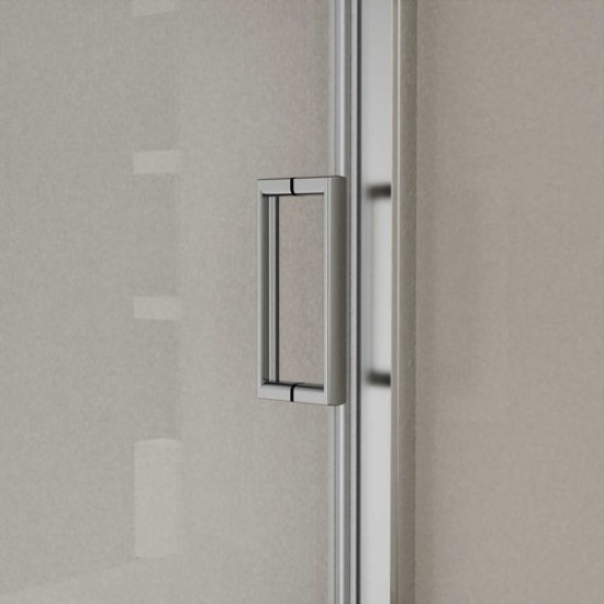 Душевая дверь Vincea City VDS-5CT110CL 110x195 стекла прозрачные, профиль хром