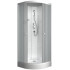 Душевая кабина Oda 8520NM 85x85 стекла матовые, профиль белый