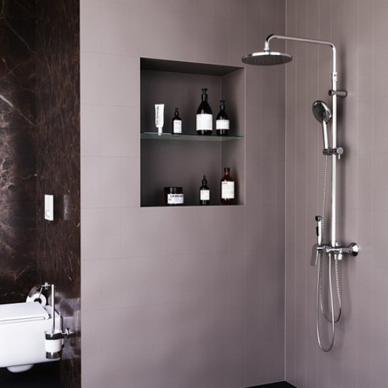 Душевая система Damixa Apollo DX220910000 хром Душевая система Damixa Apollo DX220910000 хром