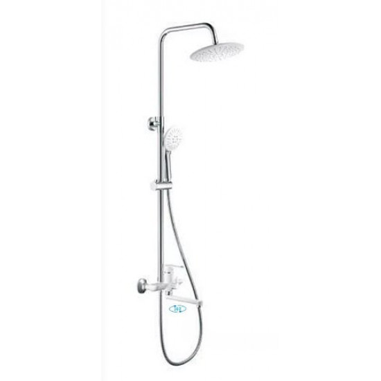 Душевая стойка Haiba HB24557-8 белый/хром