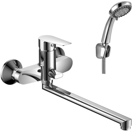 Смеситель для ванны Rossinka S35-33 хром