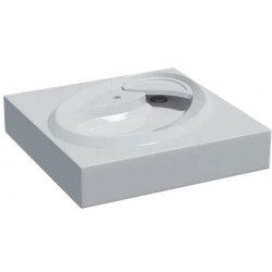 Умывальник Madera Ameli 60x60 для установки над стиральной машиной, белый глянец