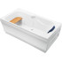 Ванна акриловая River/Wemor 150x85x55 S