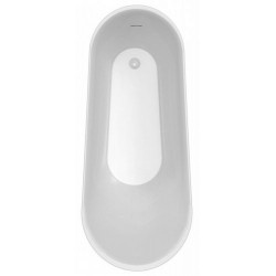 Ванна акриловая Teymi Iva 162x69 серая матовая