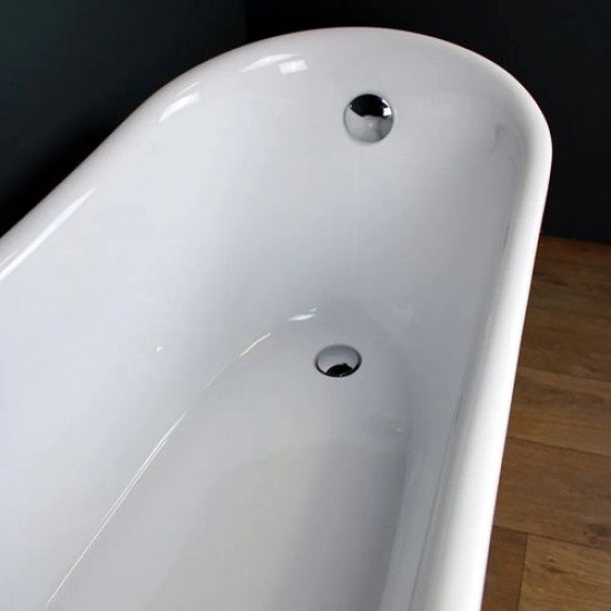 Ванна акриловая Teymi Iva 162x69 серая матовая