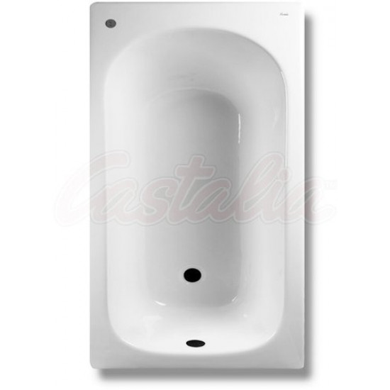 Ванна чугунная Castalia 120x70 с ножками