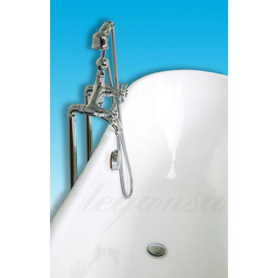 Ванна чугунная Elegansa Sabine White 170x70