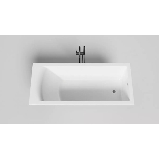 Ванна из искусственного камня Salini CASCATA 104223M 180x80 белый матовый Ванна из искусственного камня Salini CASCATA 104223M 180x80 белый матовый