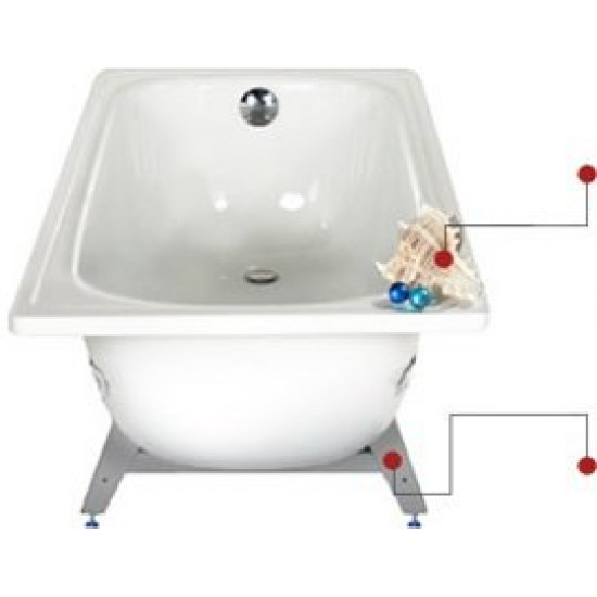 Ванна стальная ВИЗ Antika 170x70 с ножками