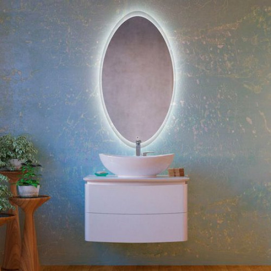 Зеркало Raval Moon 60 Moo.02.60/W 58,4x104,5 сенсорное с подсветкой