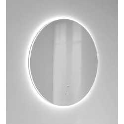 Зеркало Raval Solo 77 с подсветкой и часами