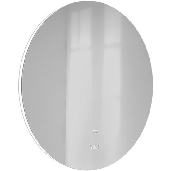 Зеркало Raval Solo 77 с подсветкой и часами