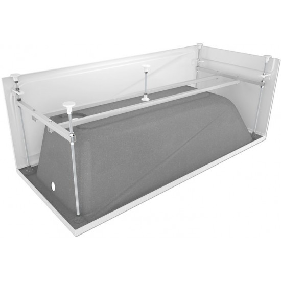 Акриловая ванна Метакам Light 150x70