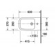 Биде напольное Duravit DuraStyle 2283100000 63x37 Биде напольное Duravit DuraStyle 2283100000 63x37