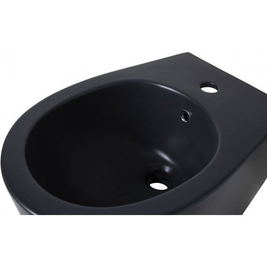 Биде подвесное Allen Brau Fantasy 4.11006.31 51x36,3 черный матовый