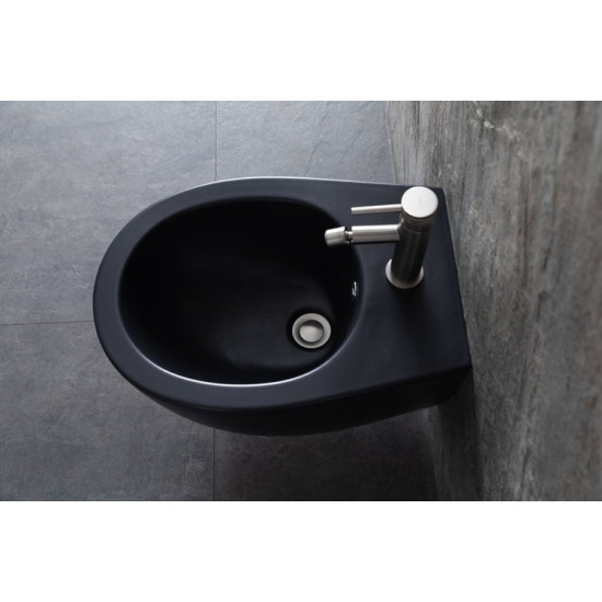 Биде подвесное Allen Brau Fantasy 4.11006.31 51x36,3 черный матовый