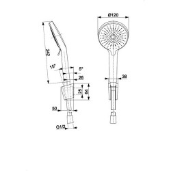 Дешевой гарнитур Armatura Otava 841-245-00 хром Дешевой гарнитур Armatura Otava 841-245-00 хром