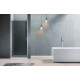 Душевая дверь Adema НАП/NAP 70x195 (тонированная)