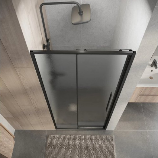 Душевая дверь Niagara NG-34-L9CHGR 90x195 стекла шиншилла, профиль графит Душевая дверь Niagara NG-34-L9CHGR 90x195 стекла шиншилла, профиль графит