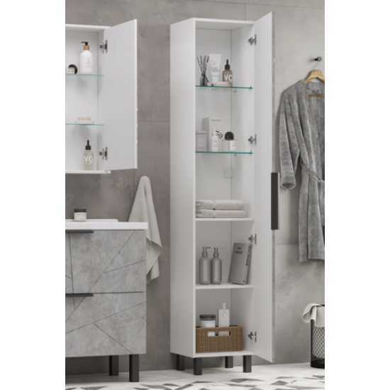 Пенал напольный Volna Twing 40 бетон