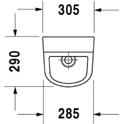 Писсуар Duravit D-Code 829300000 30,5x29 белый Писсуар Duravit D-Code 829300000 30,5x29 белый