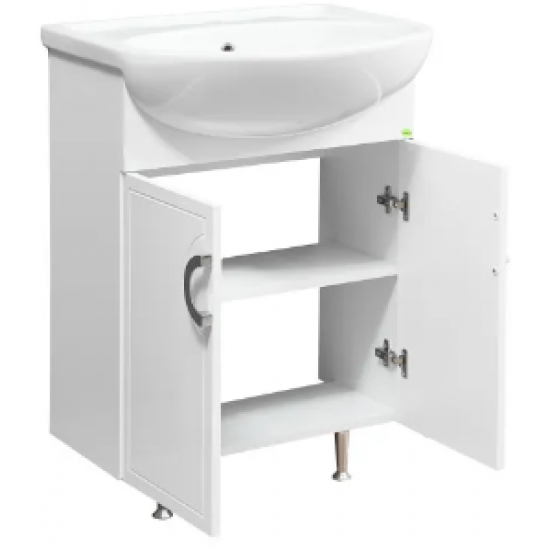 Тумба под умывальник Vako Вероника Эрика 55 белый