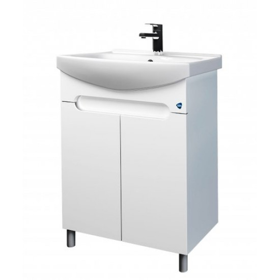 Тумба под умывальник АВН 55 Ansi 96.01 (Э) белая