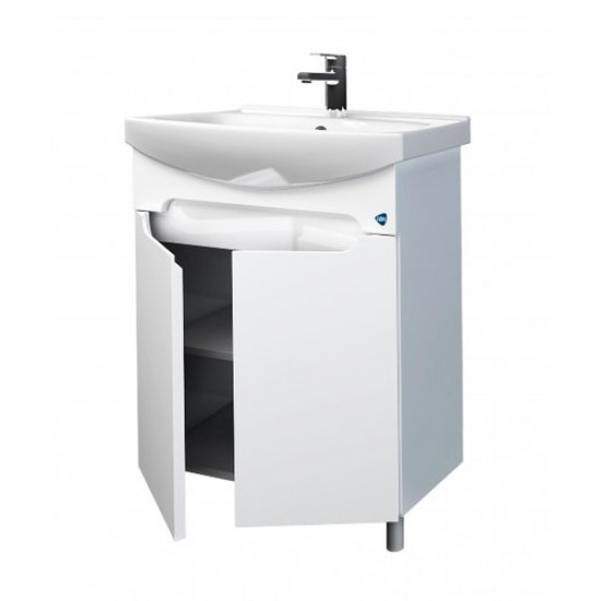 Тумба под умывальник АВН 55 Ansi 96.01 (Э) белая